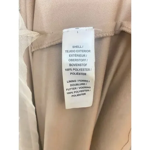 ADRIANNA PAPELL DRESS GOWN MOTHER OF THE BRIDE EVENING FORMAL WEDDING GUEST - Picture 8 of 16